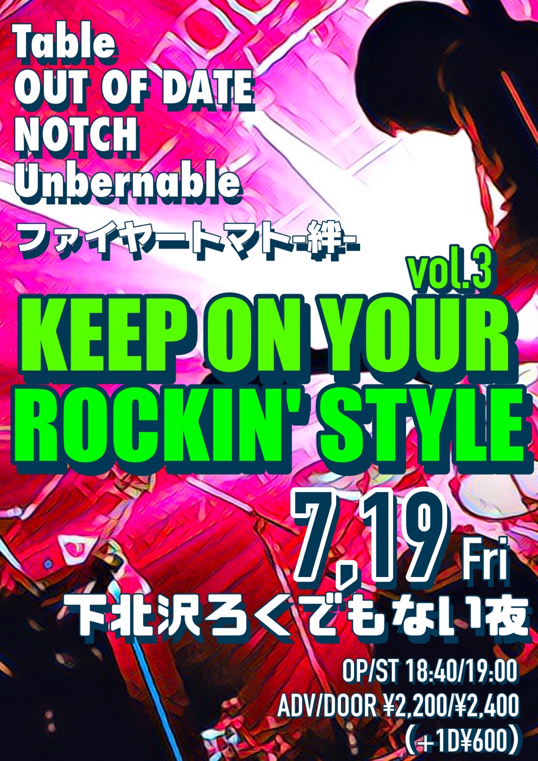 NOTCH Presents  “KEEP ON YOUR ROCKIN’ STYLE vol.3”